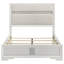 Lit double à panneau tapissier Liesta Blanc-1335800291-1335800290