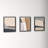 Divided " Divided By 3 In Blue " by Julia Balfour 3 - Pieces-57576531-120157153