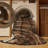Machine Washable Abstract Brown Area Rug-460427238