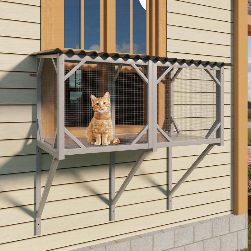 Perchoir pour chat Catio, Gris