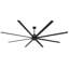 Hunter 96 inch AirExpanse Wi-Fi Damp Rated Ceiling Fan with LED Light Kit and Wall Control