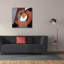 «Deconstruct 4» par Mike Schick, art mural sur toile, 37 po x 37 po