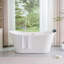 Baignoire de trempage autoportante 67 po. X 31 po.-89300537
