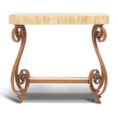 Adrian Rectangular Metal Outdoor Buffet & Console Table , 38'' in. W 20'' in. D