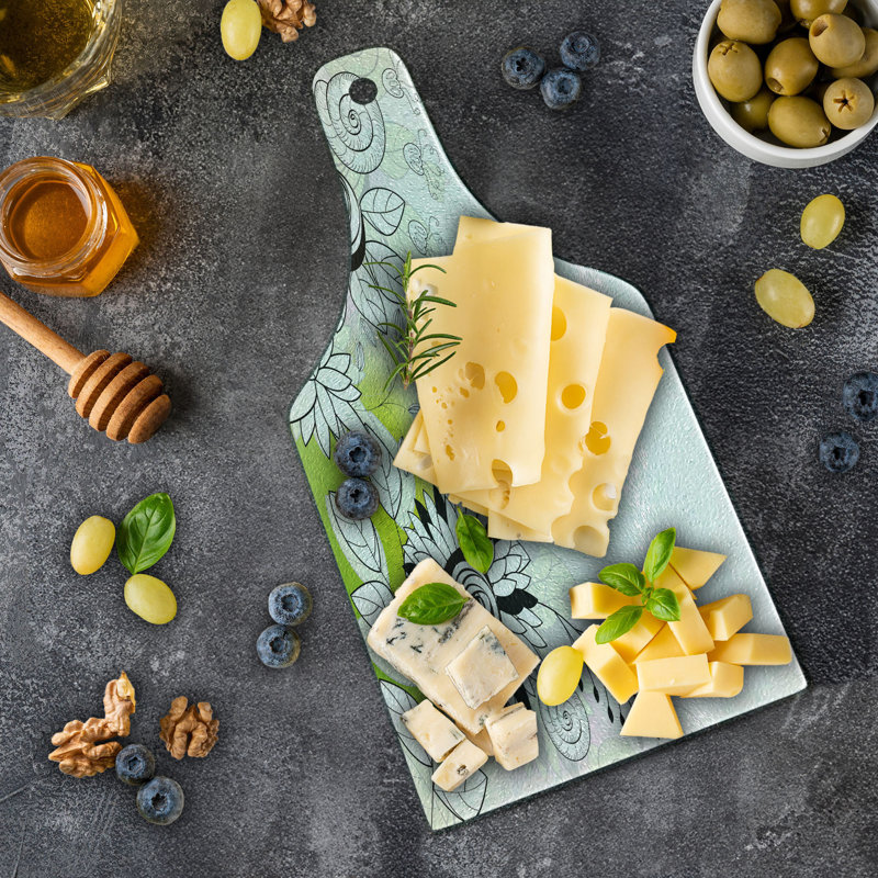 Planche à découper en verre trempé Ambesonne