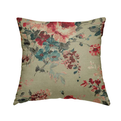 Lombardy Floral Rectangular Cushion
