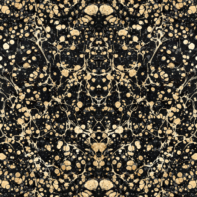 Rouleau de papier peint Golden Splatter L 10 pi x l 24 po, Peel & Stick