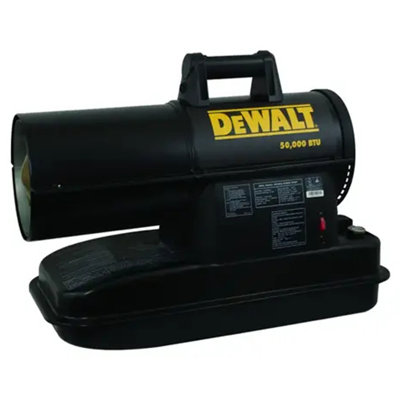DeWalt 50000 BTU/h 1250 sq ft Forced Air Diesel/Kerosene Heater