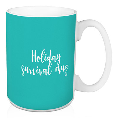 Grande tasse à café pour les fêtes de survie Hackman