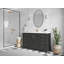 Meuble-lavabo simple avec plateau Charlotte 60