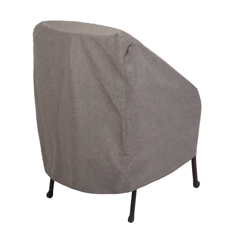 Modern Leisure Garrison Patio Lounge/Club Chair Cover, Waterproof, 35"L x 38"W x 31"H, Granite, 31" H x 34" W x 27" D