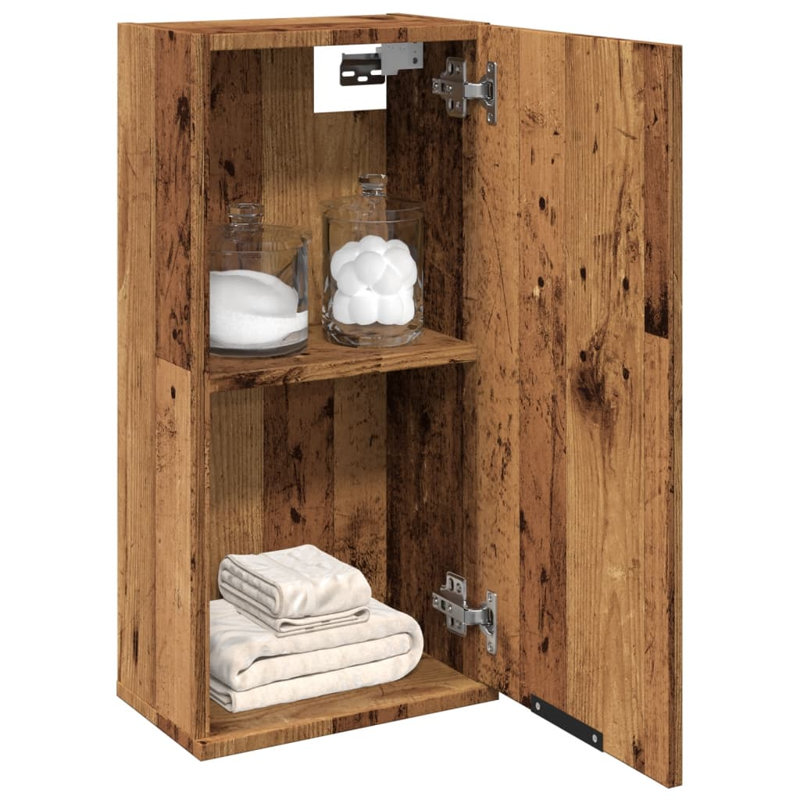 Tinkham Wall Bathroom Cabinet, Artisan Oak