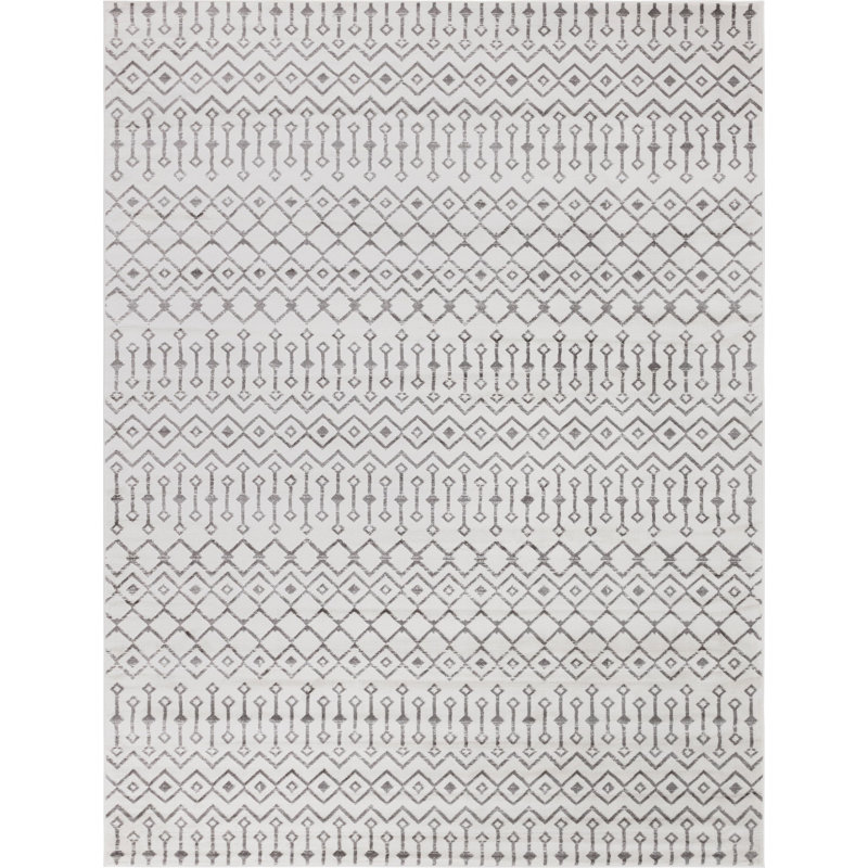 Aemtenan Abstract Indoor Rug, Rectangle 9'10" x 13'