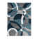Mehul Abstract Machine Woven Area Rug in Blue/Ivory/Gray
