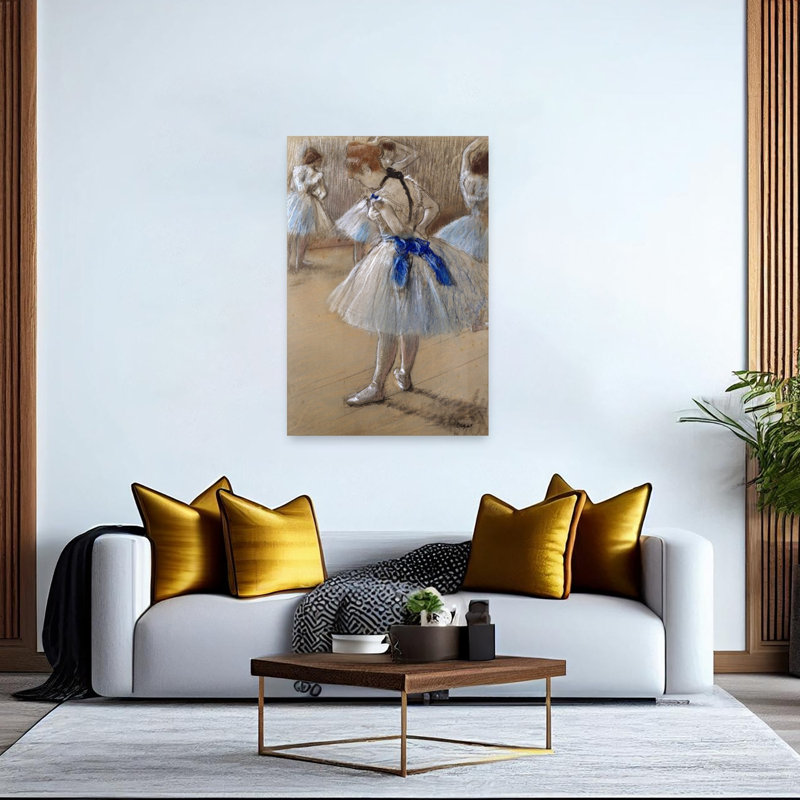«A Study Of A Dancer», impression d'art mural classique traditionnel contemporain, H 60 po x l 40 po