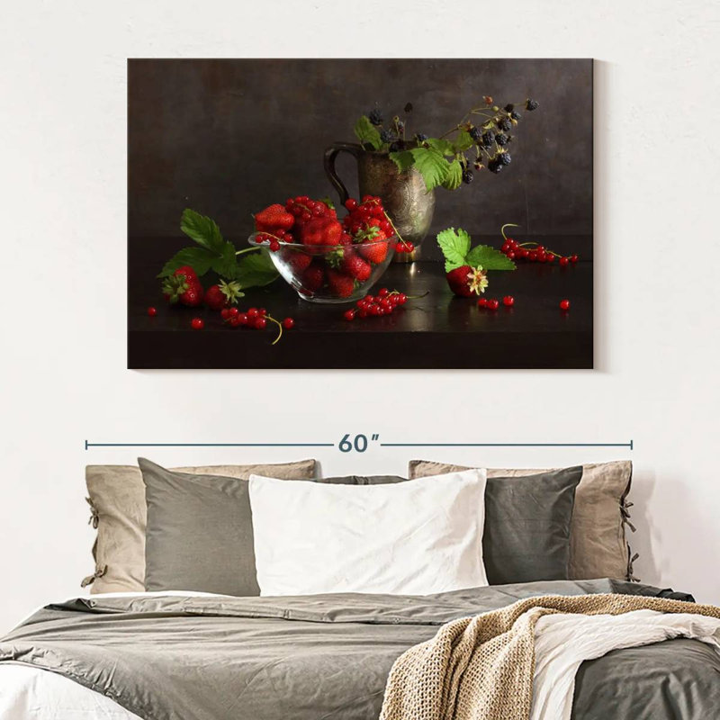 Yarlin Midsummer Berries, 34" H x 51" W
