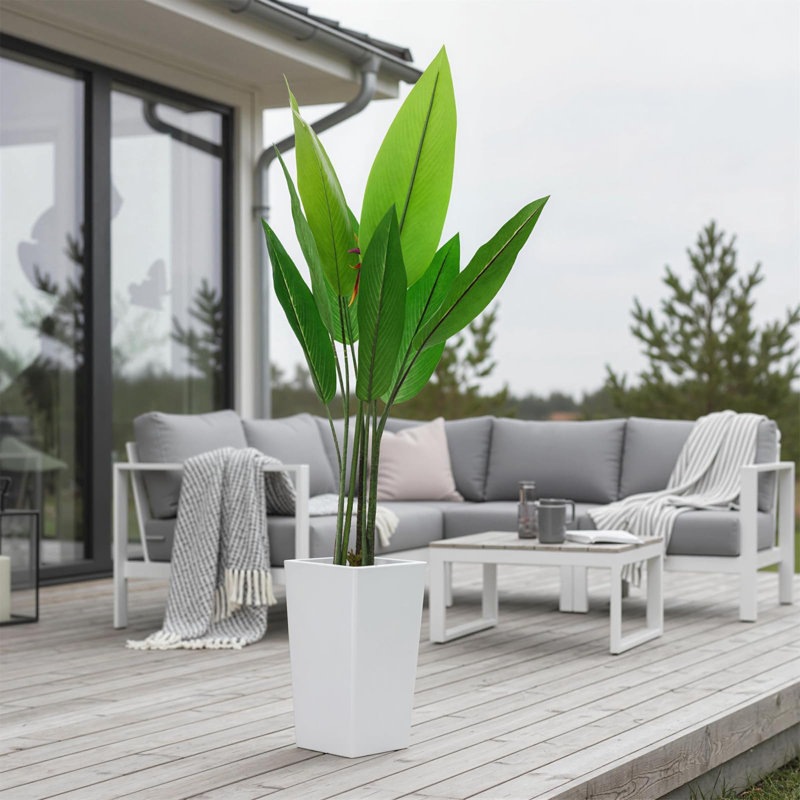147 cm H Faux Plant, bird of paradise