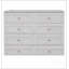 Lit escamotable double avec grands tiroirs, blanc-571545650