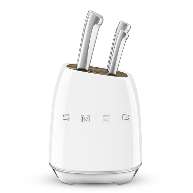 Ensemble de porte-couteaux Smeg, Blanc