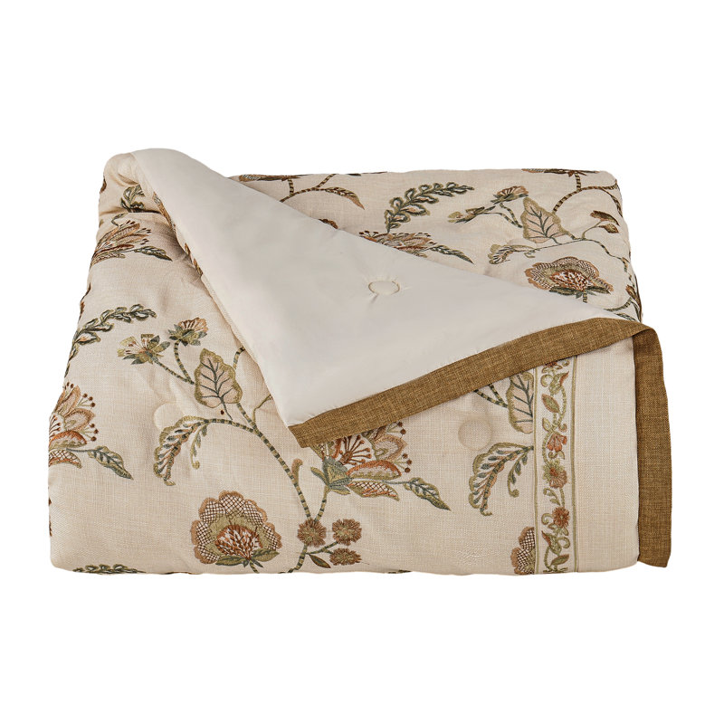 GARDEN GROVE QUEEN 4PC. ENSEMBLE COMFONTER, Queen Comforter + 3 Additional Pieces