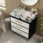 Meuble-lavabo autoportant moderne avec lavabo-1092486221
