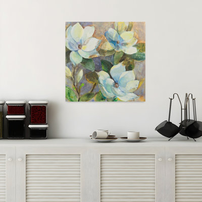 May Magnolias Contemporary Magnolia Flower Art