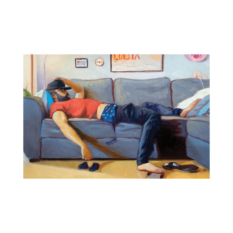 Thinkin' About You by Alexander Grahovsky - Wrapped Canvas Print, 20.32cm H x 30.48cm W x 1.9cm D