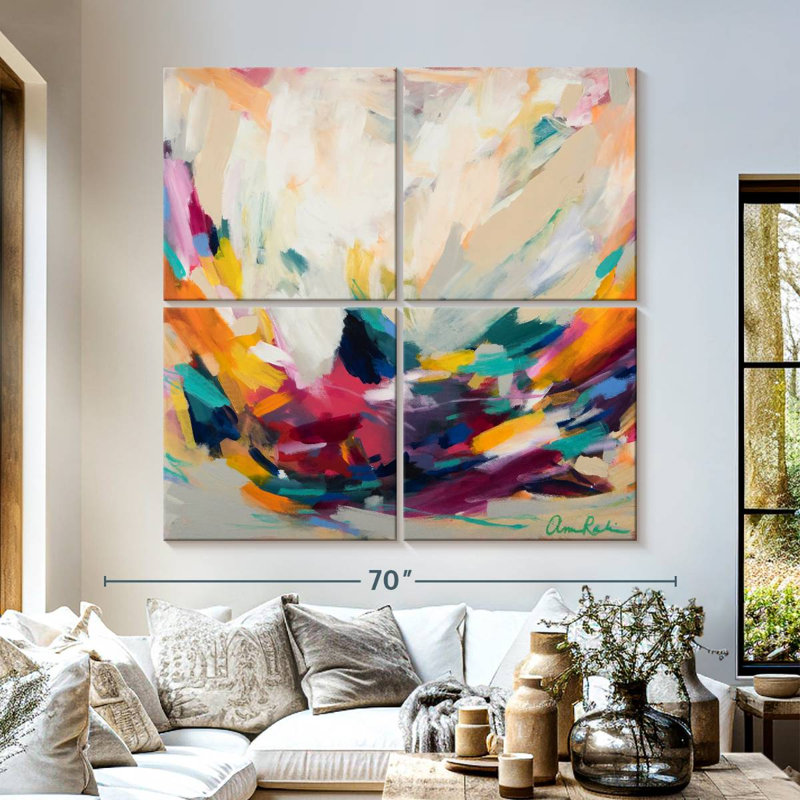 New Beginnings, 57" H x 57" W