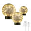 Éclairage décoratif Jubentino Crackle Ball