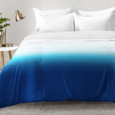 Natalie Baca Modern & Contemporary Polyester Machine Printed Ombre Comforter