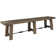 Acker Extendable Pine Solid Wood Dining Set