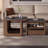 Modern simple solid wood coffee table