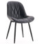 Chaise d'appoint rembourrée en similicuir Chardee-563054732