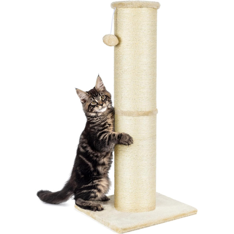 Grattoir Cats Ultimate, Grand (H 15 po x l 11 po x P 7 po), Beige