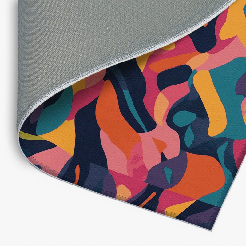 Tapis intérieur et extérieur Plasma Trails, Rectangle 1 pi 6 po x 2 pi 6 po