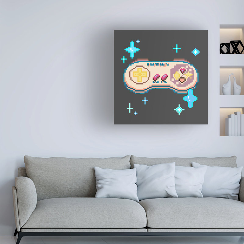 «Game Boy III» sur toile, H 18 po x l 18 po