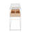 Kaebri 43.25'' Glass Top Console Table-1982106531-1982106528