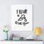 I Will Be With You - Wrapped Canvas Print