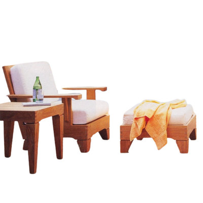 Ensemble de conversation 3 pièces avec coussins Sunbrella Caranas
