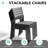 Cyanni 10 - Person 94.5'' L Outdoor Dining Set with Umbrella Hole-714134022
