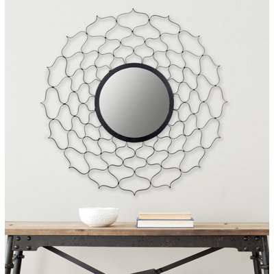 Flanigan Metal Flat Wall Mirror