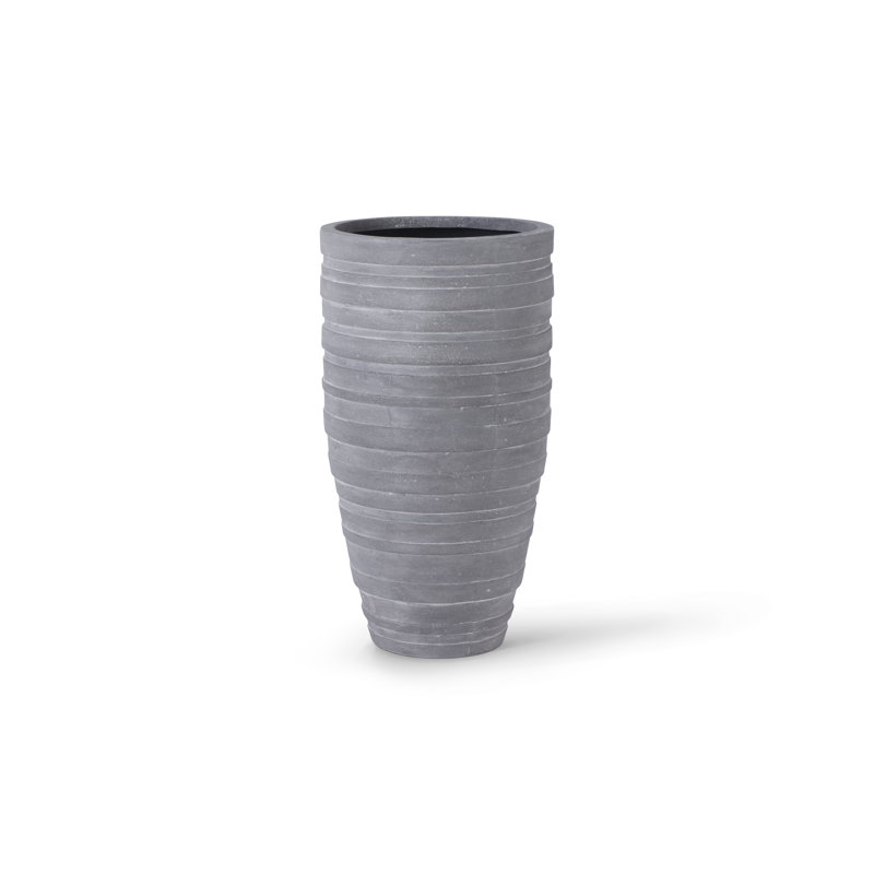 June Resin Pot Planter, 35" H x 19" W x 19" D