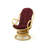 Upholstered Swivel Accent Chair-765440405-778540623