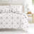 Edgy Flowers Pattern Reversible Duvet Cover Set-1456675871