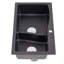 Modern Double Bowl Quartz Resin Composite Kitchen Sink with Waste Kit