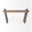 Console en bois massif 60 po Nelia