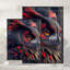 Single Picture Frame LED Illuminated Wall Art Wall Art on Glass / Aluminium-126591056