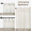 Paire de rideaux semi-transparents avec passe-tringle Janie-1514329347-1514329351
