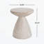 Table d'appoint d'extérieur / d'intérieur en béton