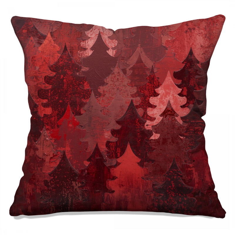 Coussins décoratifs Red Christmas, 18 po x 18 po